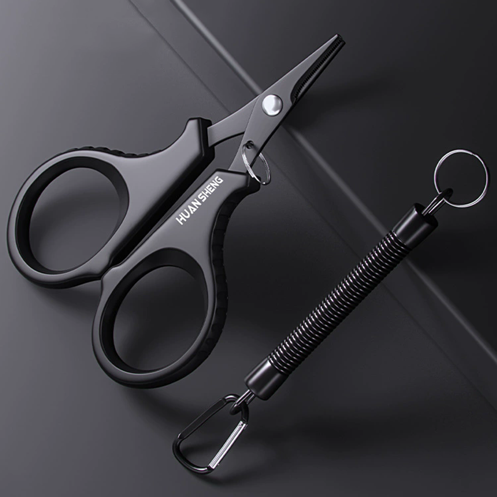Fishing Hook Sharpener - 티타늄 코팅 스테인리스 스틸 낚시 가위