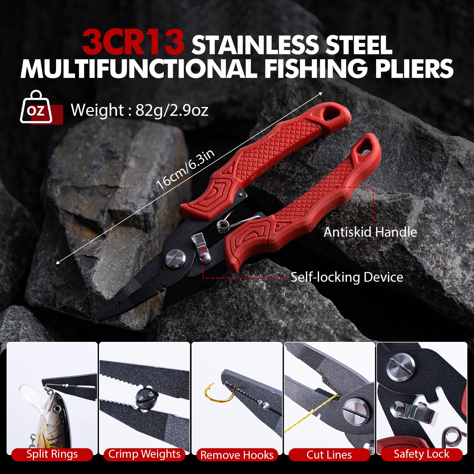 고투어 낚시용품 낚시 플라이어, 물고기 입잡이, 낚시  - Fishing Hook Sharpener 리뷰 및 가격