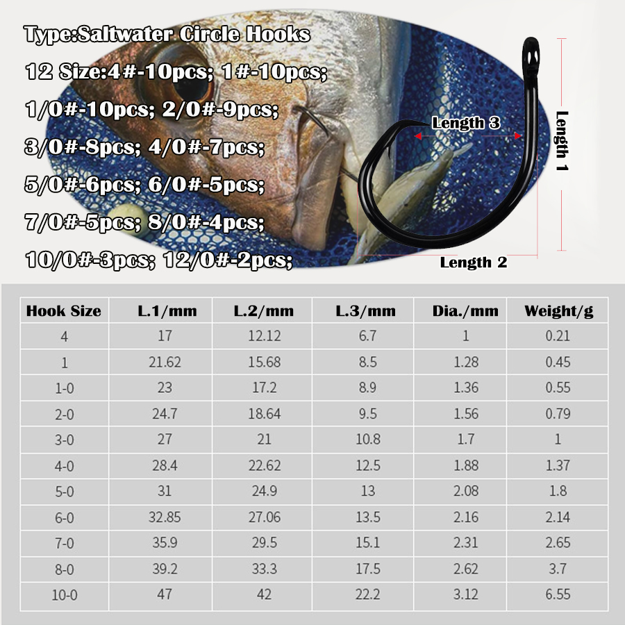 서클 훅 3X 강력 해수용 인라인 낚시 바늘 블랙 고탄 - Fishing Hook Offset 리뷰 및 가격